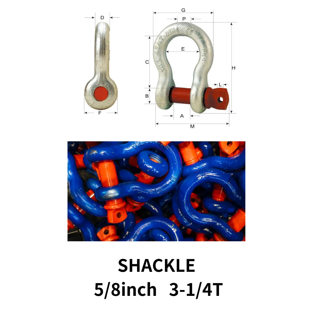SPANSET／SHACKLE
