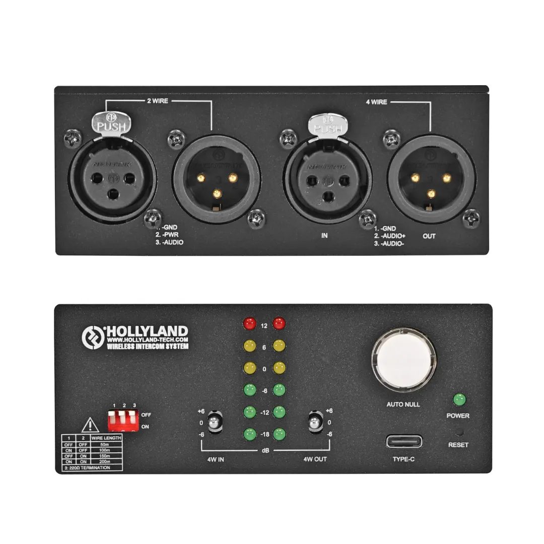 HOLLYLAND 2/4 Wire Converter 